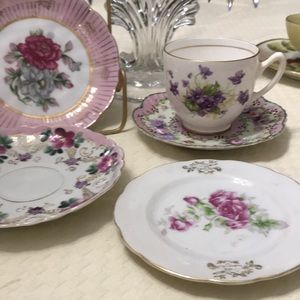 Vintage China Cup & Saucers